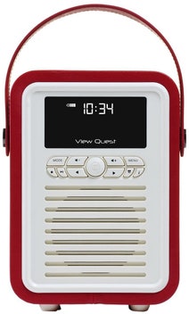 View Quest VQ-MINI-RD Retro Mini DAB+ FM Radio with Bluetooth hero image