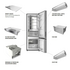 Whirlpool 313L Bottom Mount Fridge Stainless Steel WB3560UEXX image NaN