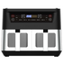 Kitchen Couture Dual View 10L Twin Basket Air Fryer Viewing Window Silver 0004409 image NaN