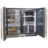 Schmick 233L Heated Glass Quiet Under Bench Stainless Steel Bar Fridge SK206-HD image NaN