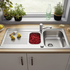 Blanco TIPO II 6S Single Bowl and 3/4 Inset Sink with Left Hand Drainer 528226 image NaN