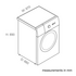 Samsung 8.5Kg AddWash  Front Load Washing Machine with Steam WW85K54E0UW image NaN