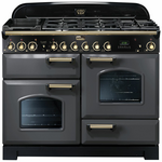 Falcon 110cm Classic Deluxe Slate Dual Fuel Freestanding Oven CDL110DFSL-BR hero image