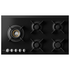 ASKO 90cm Natural Gas 5 Burner Cooktop with Fusion Volcano Burner Black Ceramic Glass HG8953BGD1 image NaN