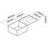 Abey ST460SU Lugano Single Bowl Sink with Drainer image NaN