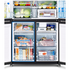 Hitachi 569L French Door Refrigerator Matte White Glass Finish RWB640VT0X-1MGW image NaN