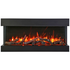 Remii 72 Inch Indoor 3 Sided Electric Fireplace 72-BAY-SLIM image NaN