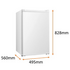 Eurotech 121L Bar Fridge White ED-BF126WH-2 image NaN