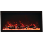 Remii 45 Inch Extra Tall Indoor Built-In Electric Fireplace with Black Steel Surround 102745-XT hero image