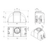 Falmec 60cm Gruppo Incasso Plus Undermount Rangehood White F3GI60W2 image NaN