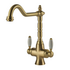 Turner Hastings Providence Double Sink Mixer Brushed Brass PR403DM-BB image NaN