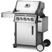 Napoleon Rogue SE 425 Natural Gas 3 Burner Grill with Infrared Side Burner RSE425RSIBNSS-1-AU hero image