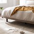 Zinus Debi Double Upholstered Fabric Bed Base Beige AU-FHVP-D image NaN