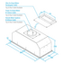 Whispair X3MD09S6.OU/T 90cm Monte Carlo Undermount Rangehood with Ultra EC On-Board Motor image NaN