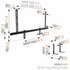 Vogels Sound Bar Mount SOUND3550 image NaN