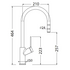 Oliveri VT0398C-ST Vilo Pull Out Tap Santorini Black image NaN