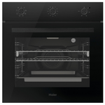 Haier 60cm 300 Series Built-in Oven with Air Fry Black HWO60S7MB6 hero image