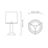 CTO Lighting Acropolis Table Light ACRTAOHABS  image NaN