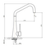 Armando Vicario TINK Kitchen Mixer Tap image NaN