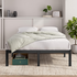 Zinus 35cm Elias Queen Modern Black Metal Bed Frame AU-FBMMP1ZC-14Q image NaN
