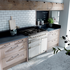Falcon 110cm Elise Freestanding Dual Fuel Oven/Stove White and Nickel ELS110DFWH/N image NaN