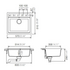 Abey Schock Nemo Single Sink Bowl Alpina NE100W image NaN