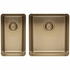 Titan Small and Medium Bowl Sink Pearl Gold TSPG2840 image NaN