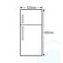 Fisher & Paykel E249TRS 248L Top Mount Fridge image NaN
