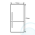 Westinghouse WBM4300WBR 430L Bottom Mount Fridge image NaN