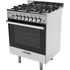 Glem 70cm Dual Fuel Bi-Energy Freestanding Oven Stainless Steel GB765DOP image NaN