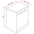 Esatto 45cm Slimline Freestanding Stainless Steel Dishwasher DW42CS  image NaN