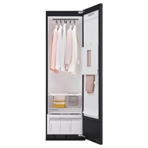 LG TrueSteam Styler Five Garment Drying Cabinet and Steamer Forest Green SC5FG hero image