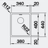 Blanco ANDANO340IFNK5 Single Bowl Topmount Sink with Overflow image NaN