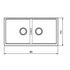 Abey N200UW Schock Horizont Double Bowl Undermount Sink image NaN