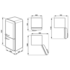Smeg 326L Retro Style Bottom Mount Fridge FAB32RPBNA1 image NaN