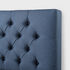 Zinus Harper Queen Upholstered Tufted Bed Frame Navy AU-FTTP-NV-Q image NaN