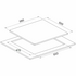 Euro Appliances 60cm Natural Gas Cooktop ECT600GS image NaN
