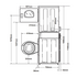 Speed Queen 10kg Washer Electric Dryer Stack ATEE9A image NaN
