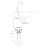 Billi 911000SBR B-1000 Still Filtered Water with Square Slimline Dispenser image NaN
