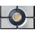 Bertazzoni 120cm Heritage Series 6 Burner + Griddle Plate Dual Fuel Stainless Steel Freestanding Oven HER126G2EXT image NaN