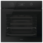 Haier 60cm 500 Series Pyrolytic Oven with Air Fry Black HWO60S12EPB5 hero image
