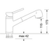 Franke Azimut Pull-Out Tap Chrome TA7811 image NaN