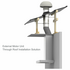 Whispair X7R09S5.EPP 90cm Rome Canopy Island Rangehood with Pro Plus External Remote Motor image NaN