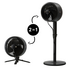 Shark FlexBreeze Pedestal Fan with Misting Attachment Black FA225 image NaN