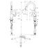 Hansgrohe Decor 240 2jet Sink Mixer Pull Out Tap - Brushed Black Chrome 31815343 image NaN