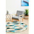 Rug Culture Matrix Medium Turquoise Rug 200X200CM - MTX-901-TUR-200X200 image NaN