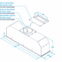 Whispair 120cm Monte Carlo Under Cupboard Rangehood with Power On Board Motor X3M12S5.OP/T image NaN