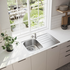 Oliveri London Pull Out Spray Mixer Tap Brushed Nickel LON580FBN-P image NaN