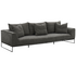 Kalona VAEROY Four Seater Sofa Pewter WS-208-04-VILA-27 image NaN