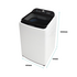 Euromaid 10kg Top Load Washing Machine ETL1000RCW image NaN